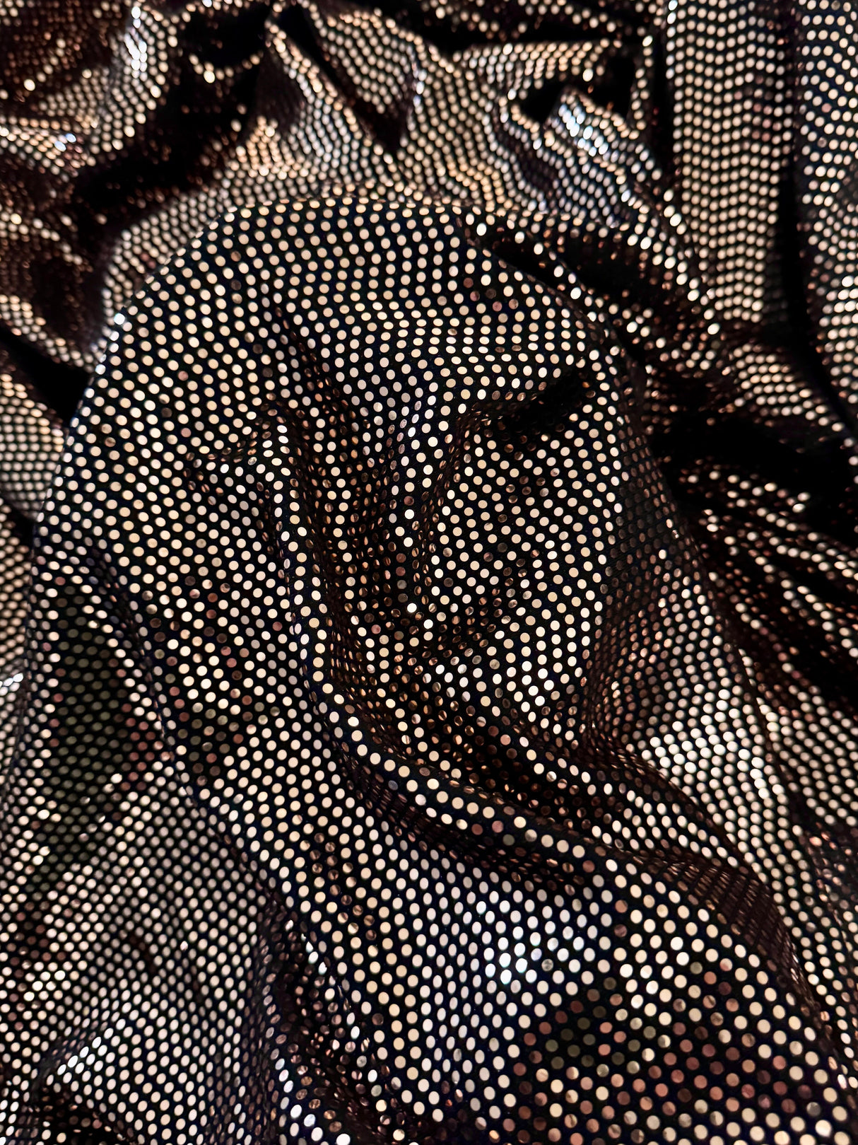 Sequin Mirror Foiled Spandex