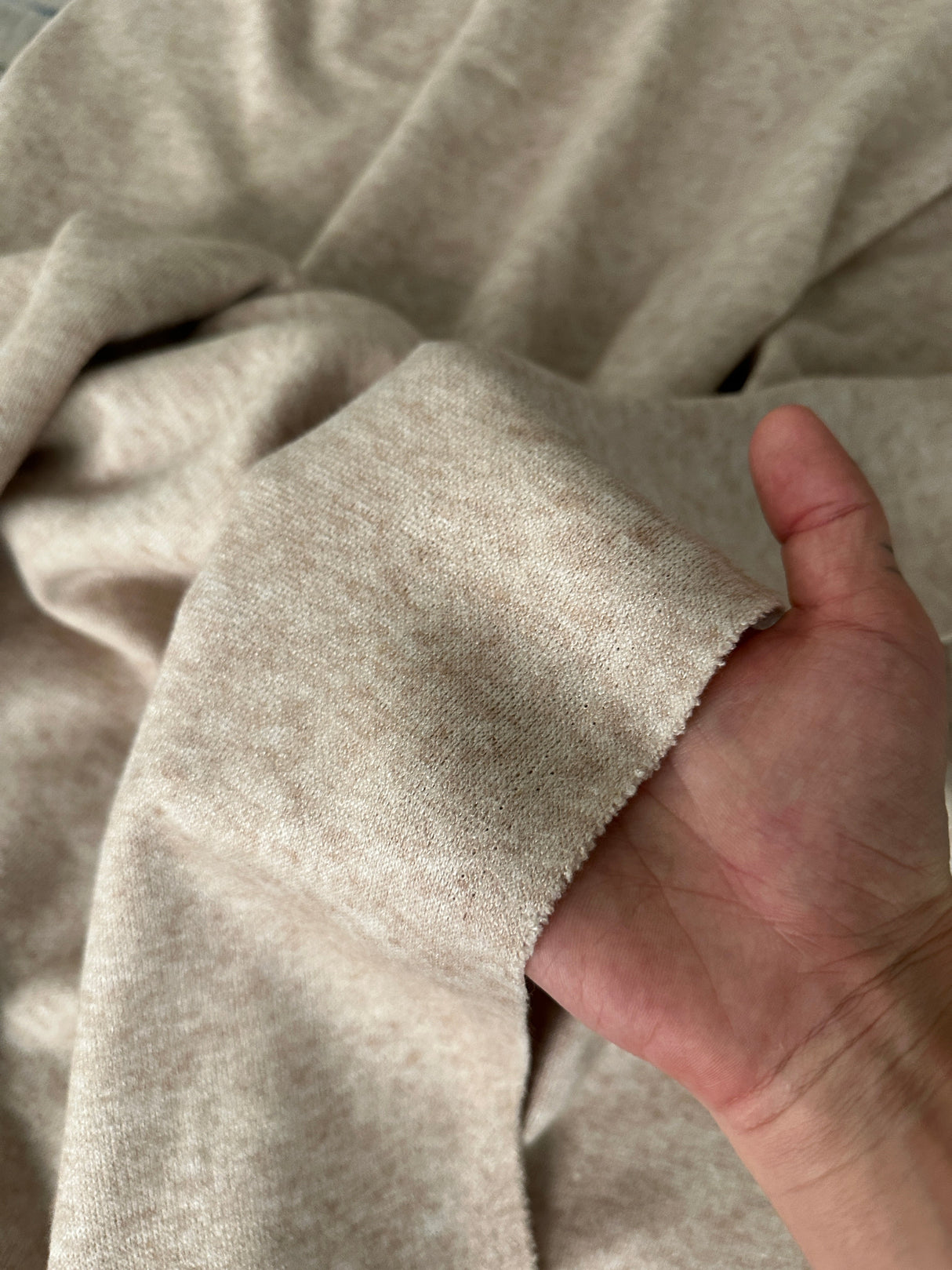 Ultra Soft Faux Cashmere Knit Oatmeal