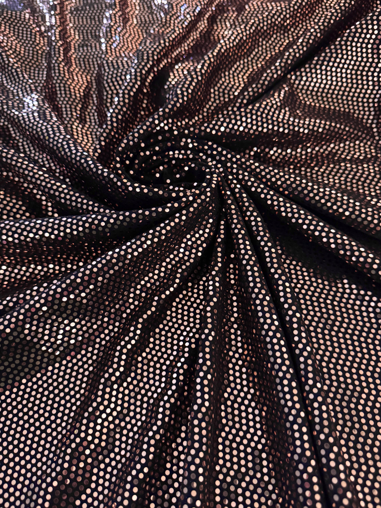Sequin Mirror Foiled Spandex