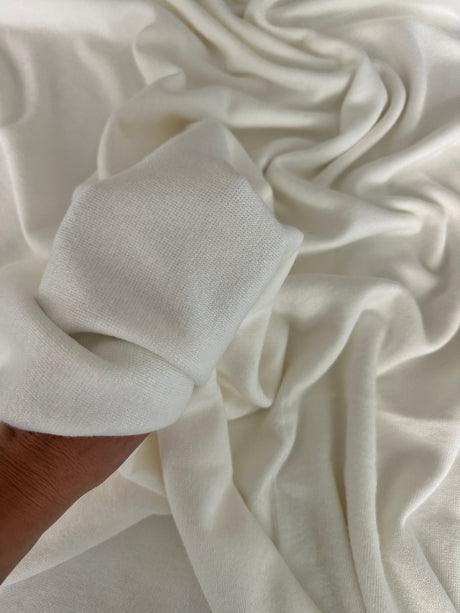 Ultra Soft Faux Cashmere Knit Milk White