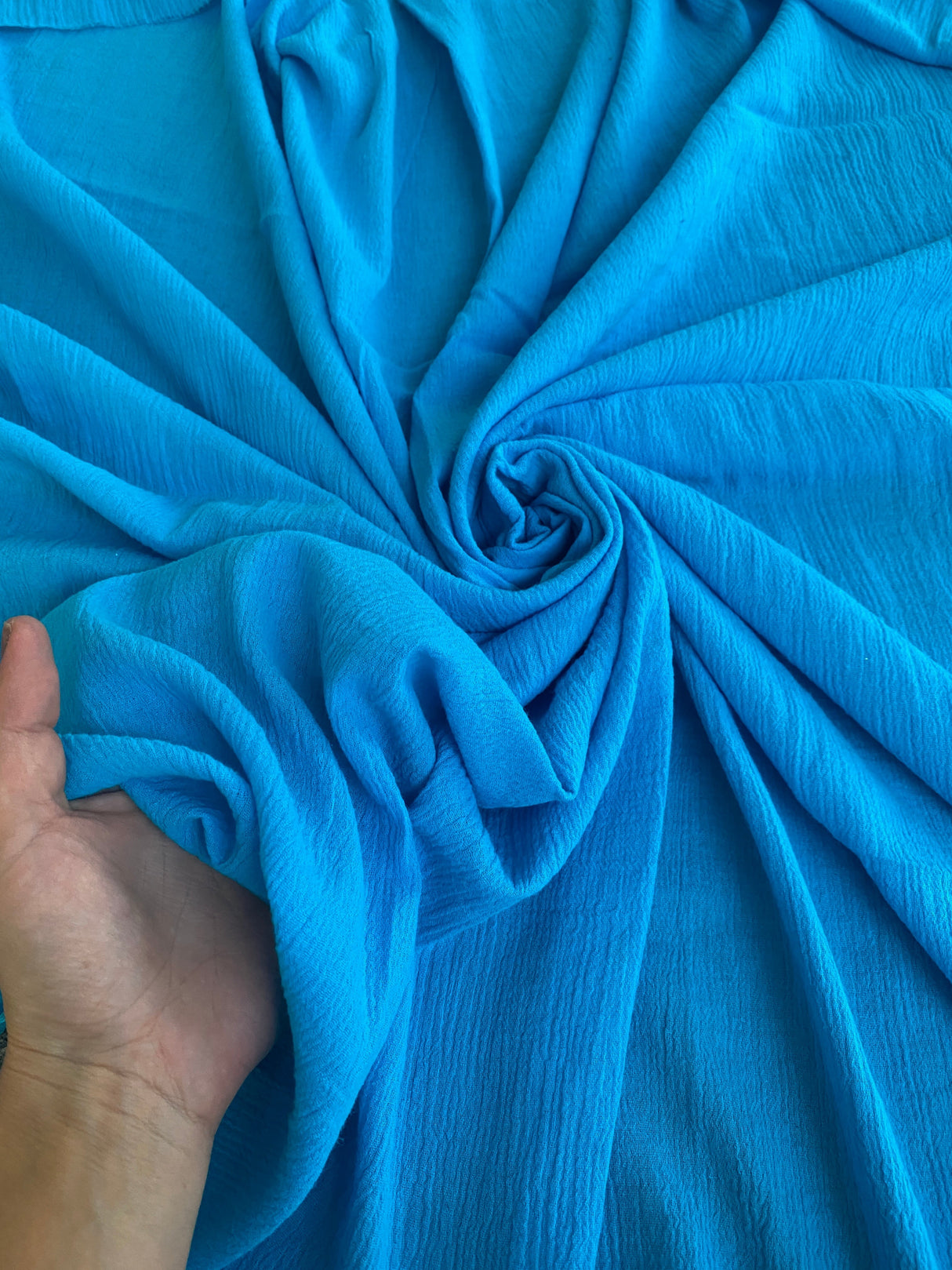 Turquoise Cotton Gauze