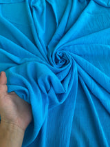 Turquoise Cotton Gauze