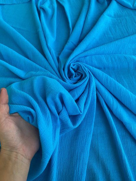 Turquoise Cotton Gauze