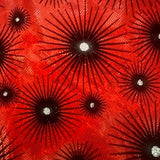 Hologram Spandex Fabric Star-Flocked 60"