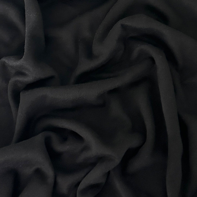 Black Ultra Soft Faux Cashmere Knit