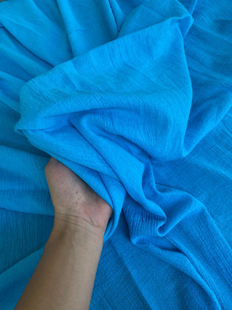 Turquoise Cotton Gauze