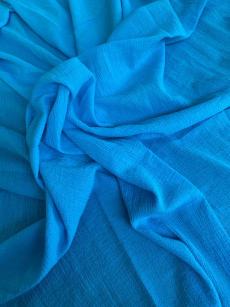 Turquoise Cotton Gauze