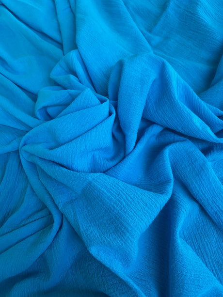 Turquoise Cotton Gauze
