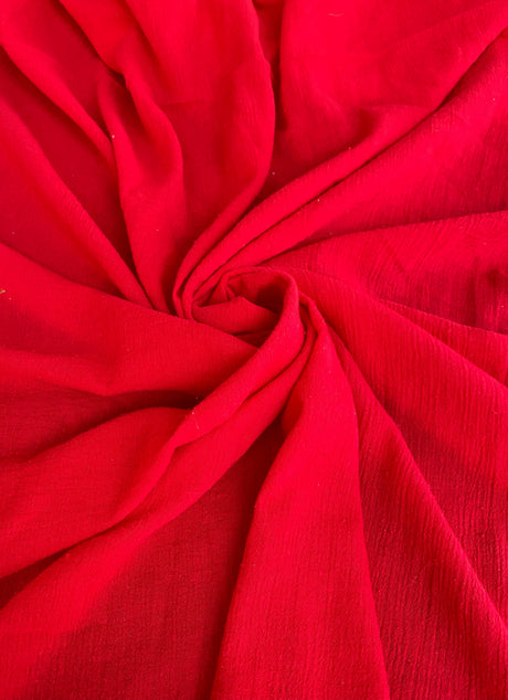 Red Cotton Gauze