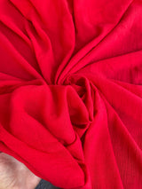 Red Cotton Gauze