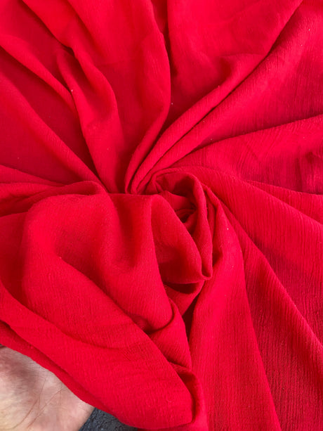 Red Cotton Gauze