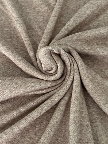Ultra Soft Faux Cashmere Knit Heather Taupe