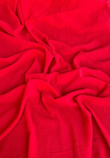 Red Cotton Gauze