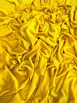 Stretch Velvet Yellow