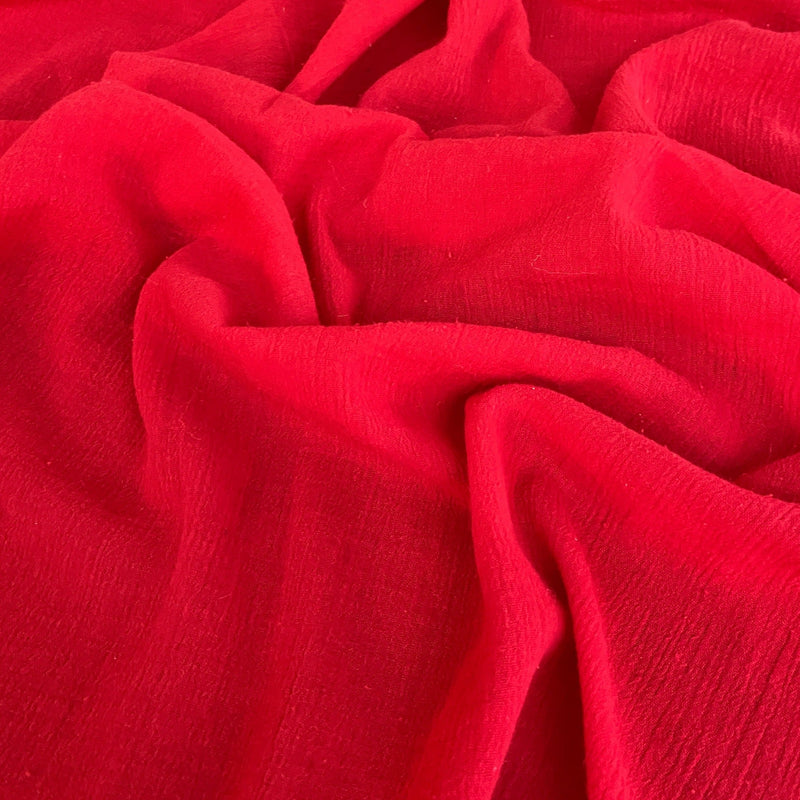 Red Cotton Gauze