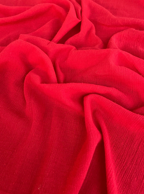 Red Cotton Gauze