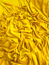 Stretch Velvet Yellow