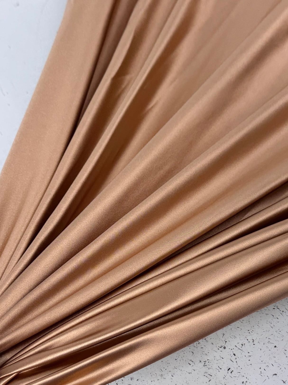 Shiny Nylon Spandex Mocha