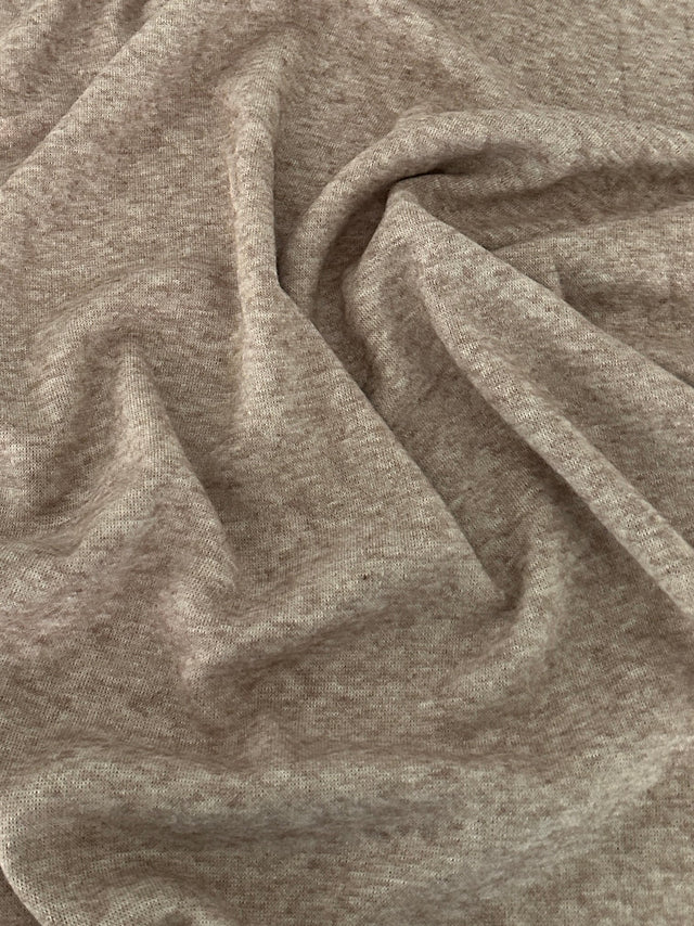 Ultra Soft Faux Cashmere Knit Heather Taupe