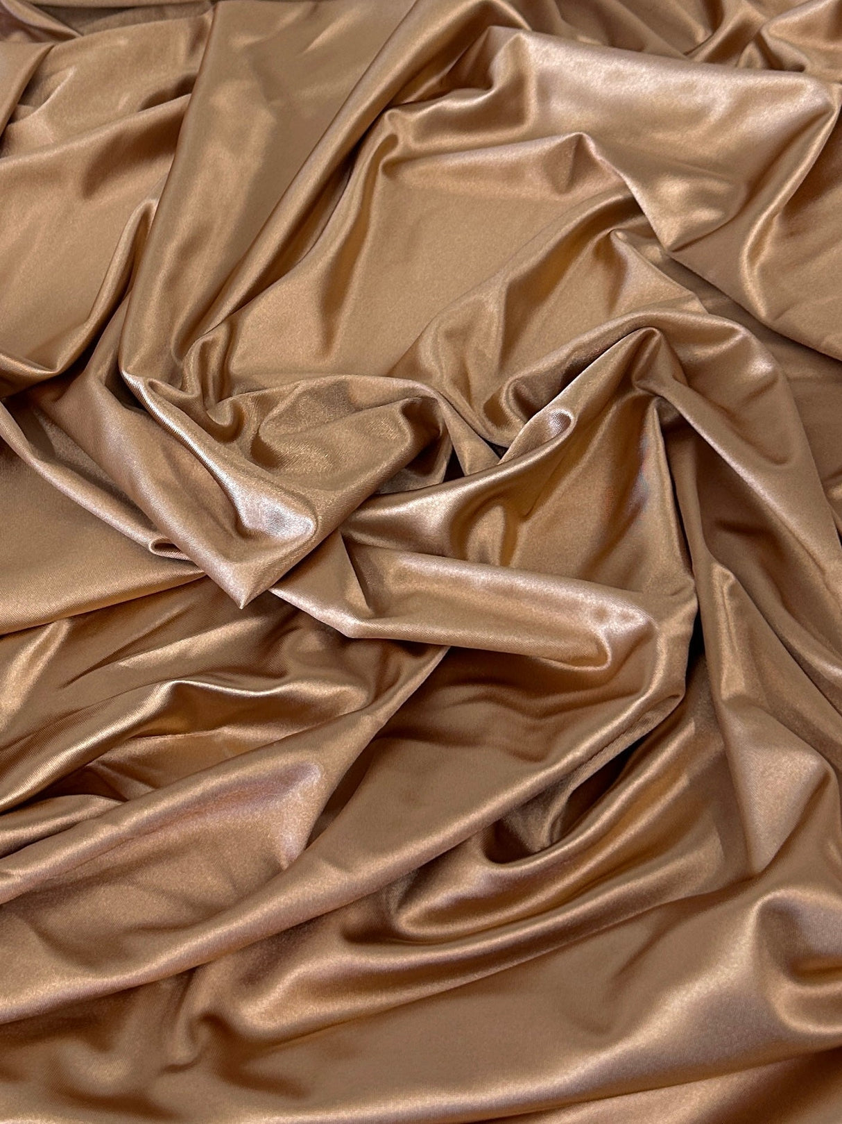 Shiny Nylon Spandex Mocha
