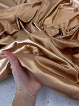 Shiny Nylon Spandex Mocha