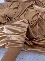 Shiny Nylon Spandex Mocha