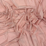 Stretch Micro Suede Knit Fabric - 90% Polyester 10% Spandex, 4-Way Stretch, 60" Width, 165 GSM (1 Yard)