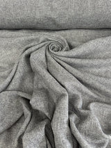 Gray Faux Linen