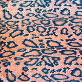 Faux Fur Snake Print Velboa Fabric
