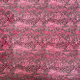 Faux Fur Snake Print Velboa Fabric