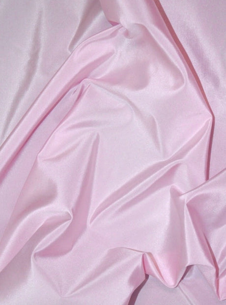 Stretch Taffeta Baby Pink