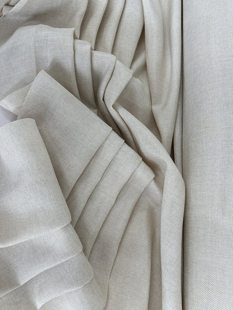 Champagne Faux Linen
