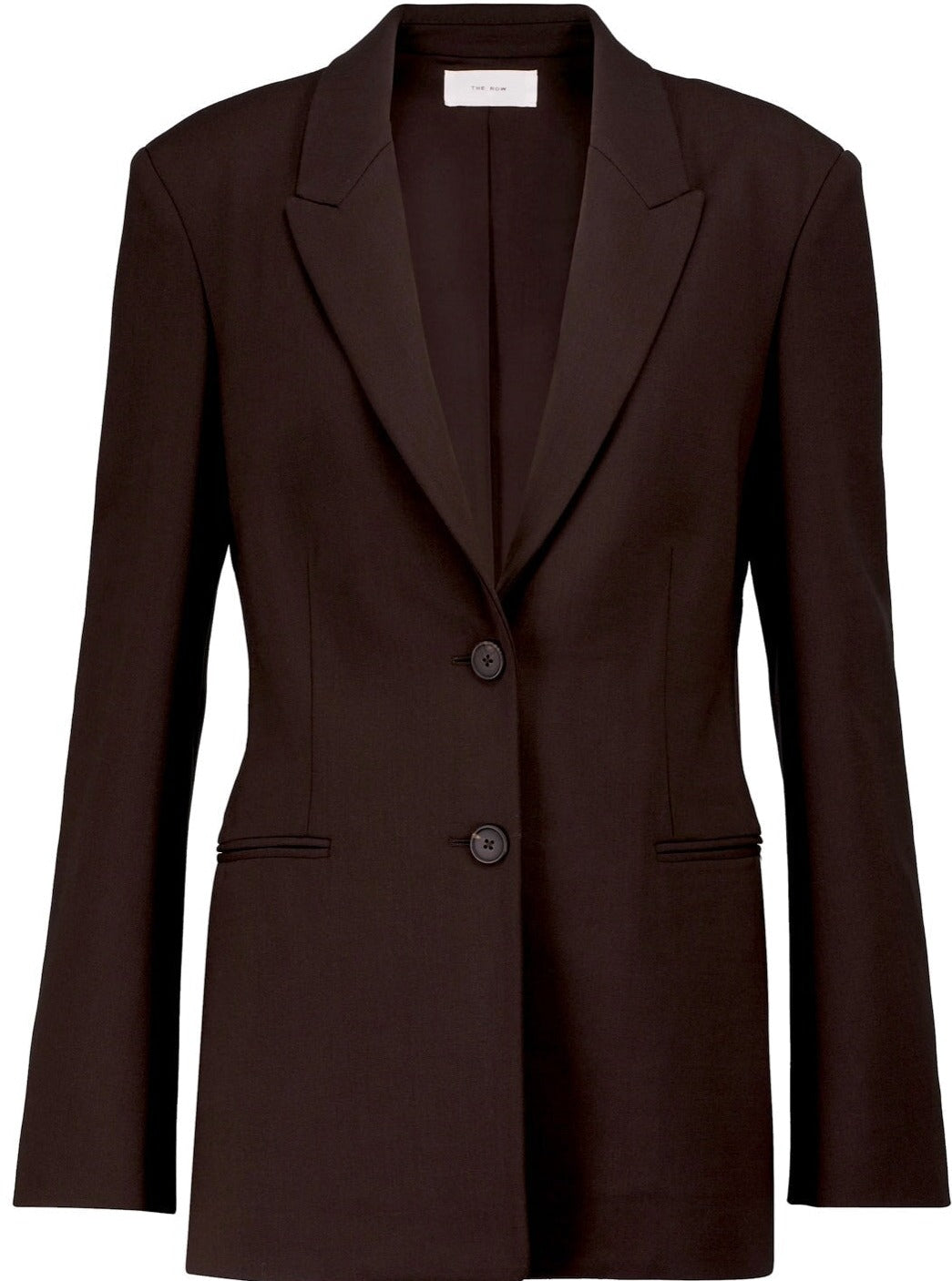 Dark Brown Poly Poplin