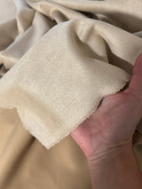 Stretch Techno Suede Tan Beige