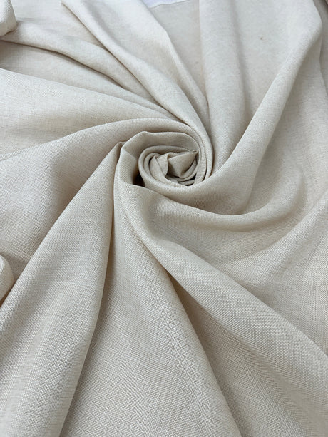 Champagne Faux Linen