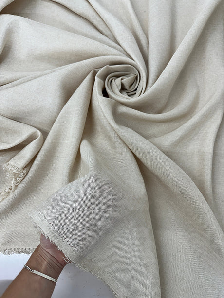 Champagne Faux Linen