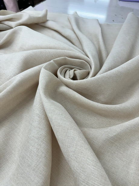 Champagne Faux Linen