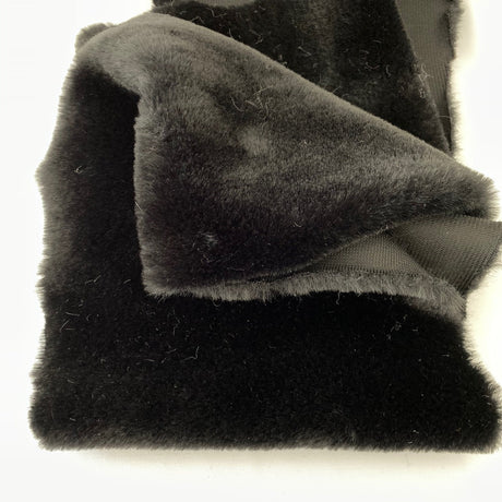 Rabbit Soft Plush Short Pile Faux Fur Fabric - 100 Percent Polyester Fabric, Solid Colors, 60" Width, 0.5" Pile Length, 450 GSM (1 Yard)