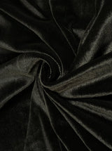 Black Stretch Velvet