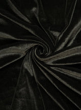 Black Stretch Velvet