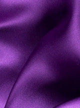 Purple Stretch Satin