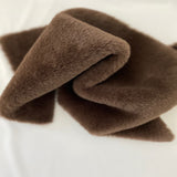 Faux Fur Fabric Rabbit Soft Plush Short Pile