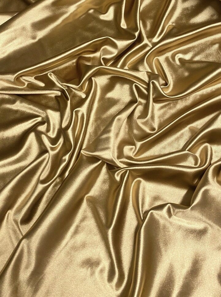 Gold Shiny Nylon Spandex