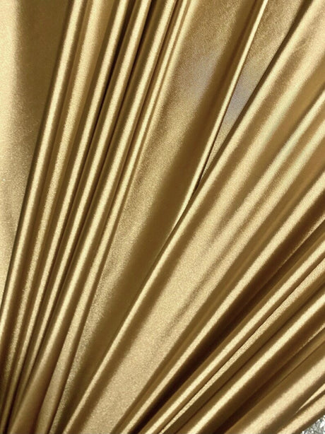 Gold Shiny Nylon Spandex