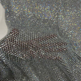 Rhinestone Fishnet Fabric Diamond Gem
