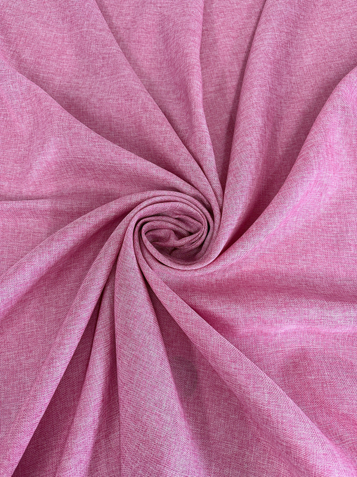 Baby Pink Faux Linen