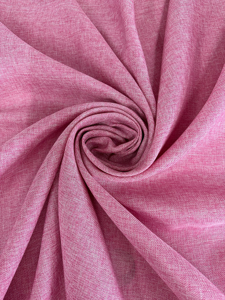 Baby Pink Faux Linen