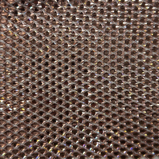 Rhinestone Fishnet Fabric Diamond Gem