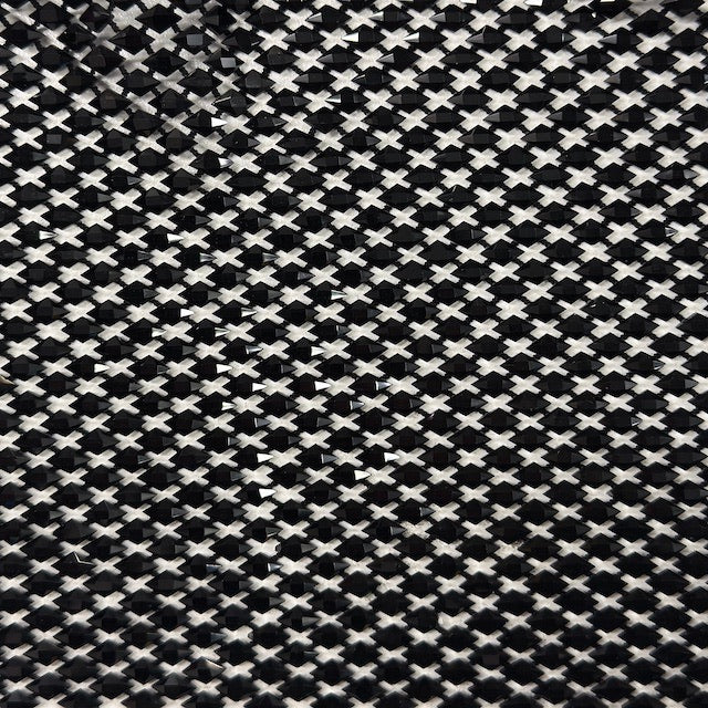 Rhinestone Fishnet Fabric Diamond Gem