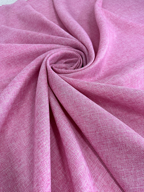 Baby Pink Faux Linen